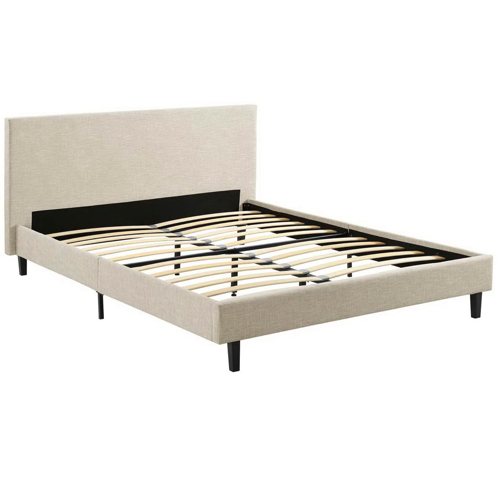 Anya Fabric Queen Bed by Modway