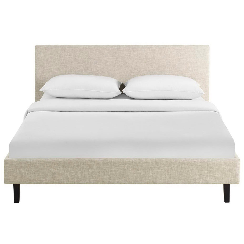 Anya Fabric Queen Bed by Modway