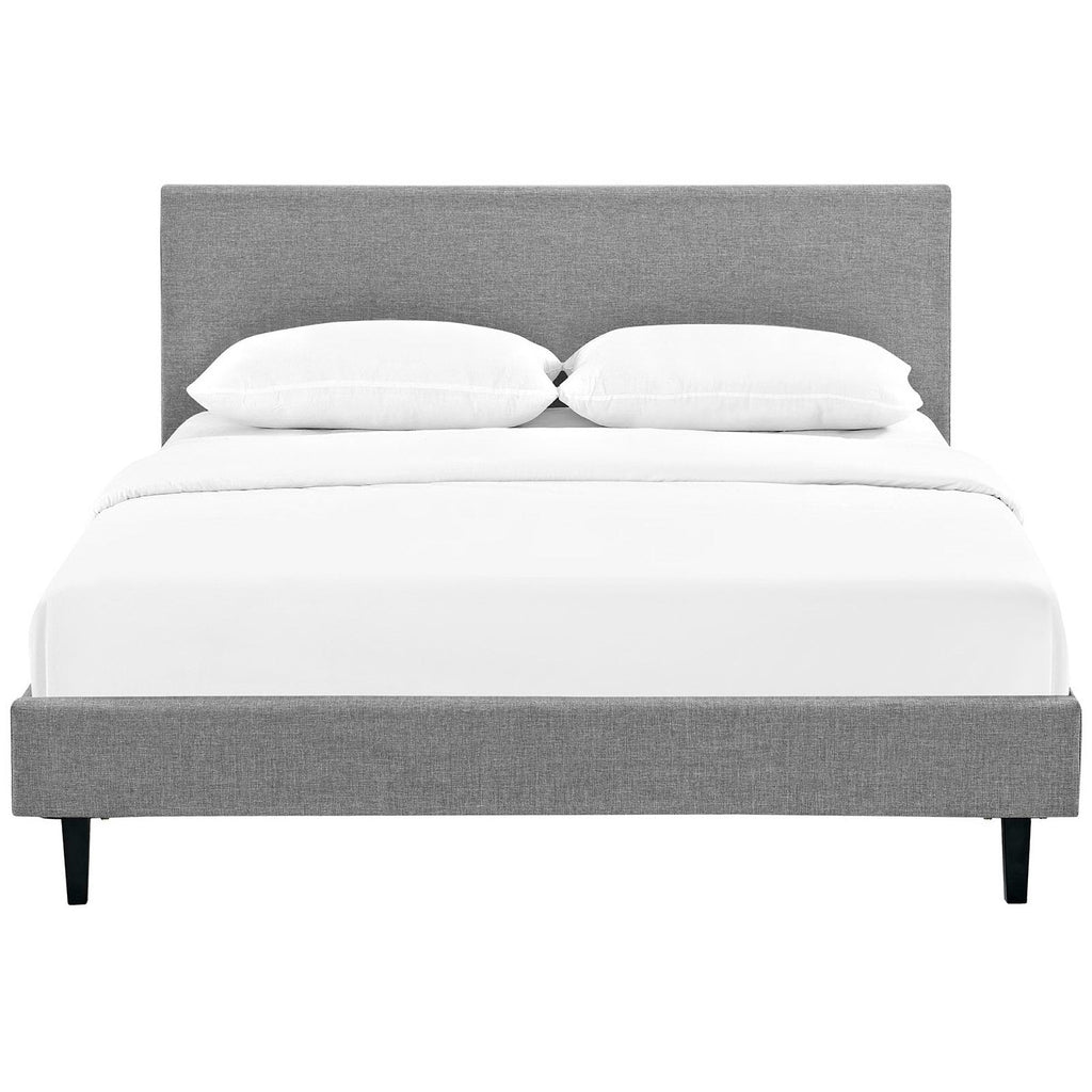 Anya Fabric Queen Bed by Modway