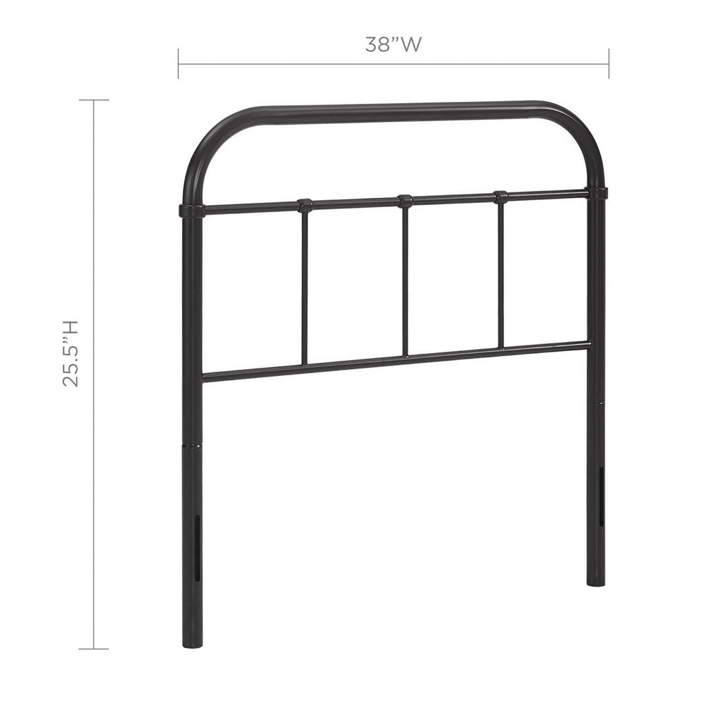 Serena Twin Steel Headboard by Modway