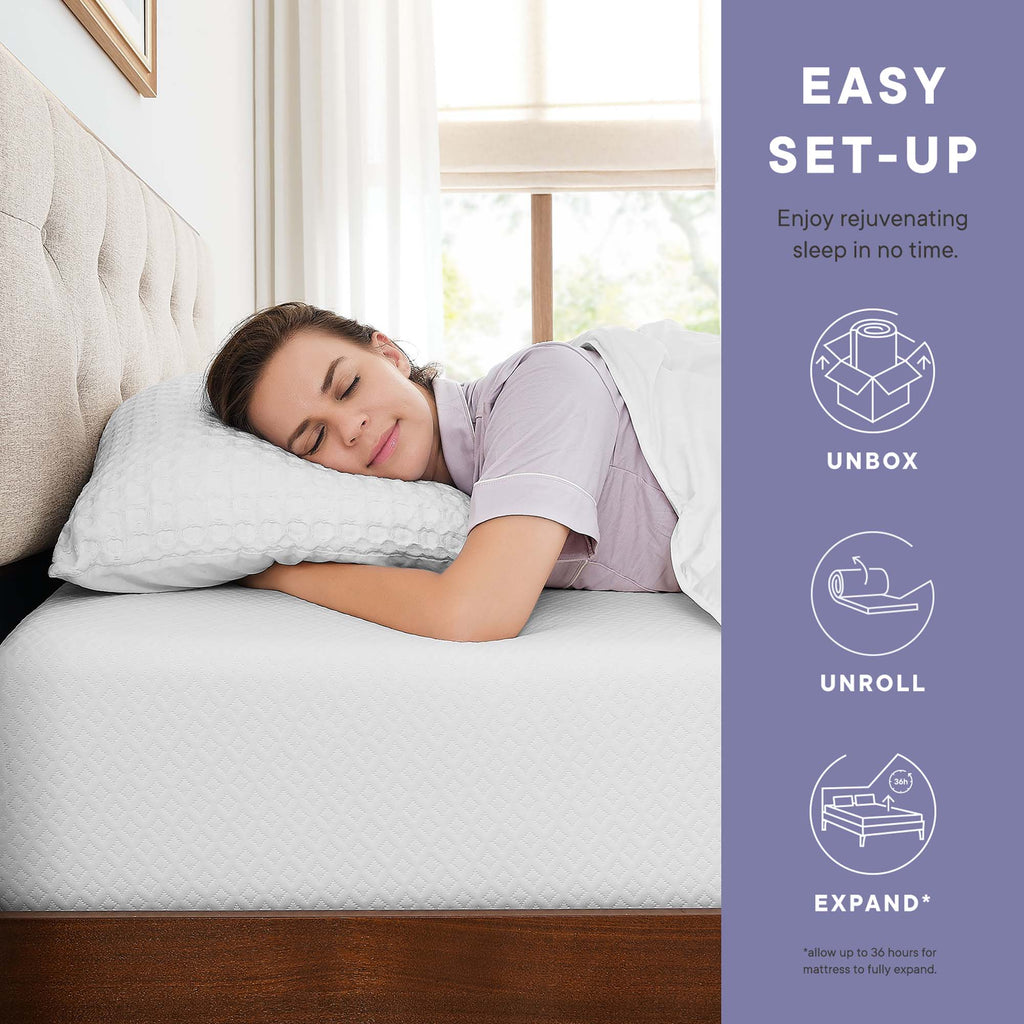 Mila 6" Memory Foam Mattress by Modway