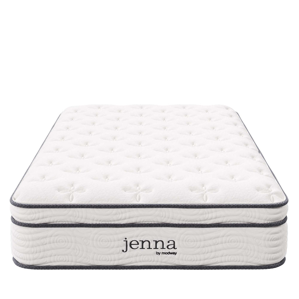 Jenna 10" Innerspring and Foam Mattress by Modway
