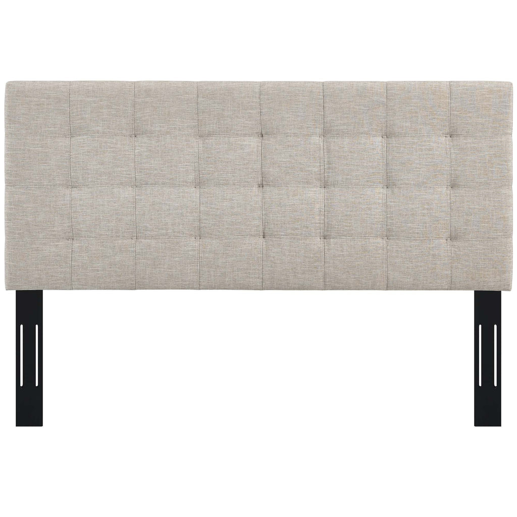Paisley Tufted Upholstered Linen King and California King Headboard