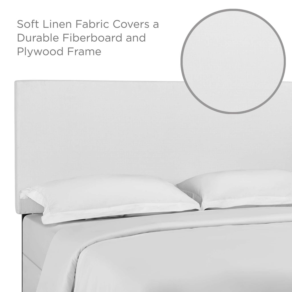 Taylor Upholstered Linen Fabric Full / Queen Headboard by Modway