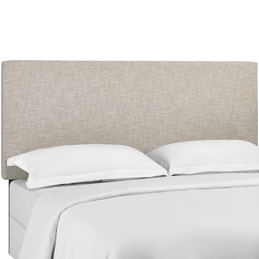 Taylor Upholstered Linen Fabric King and California King Headboard by Modway