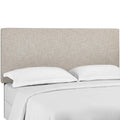 Taylor Upholstered Linen Fabric King and California King Headboard by Modway