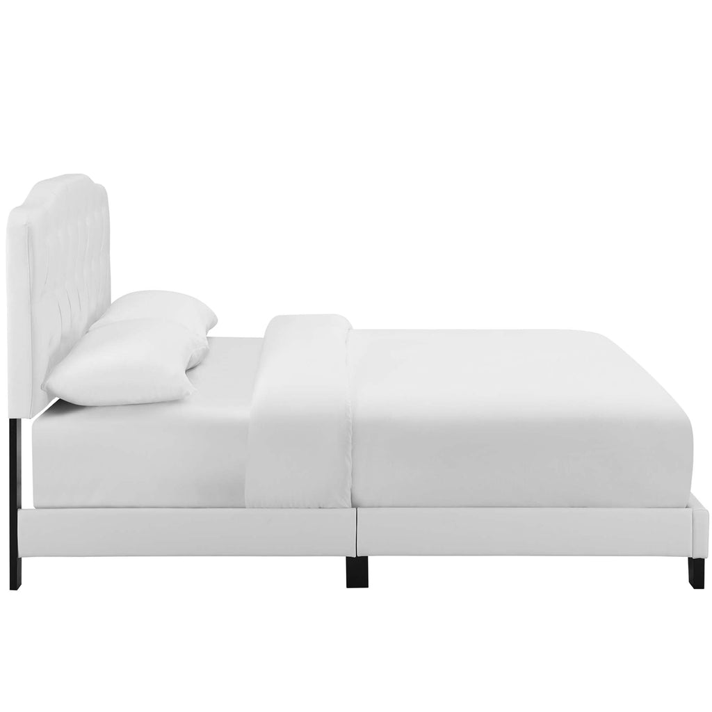 Amelia Faux Leather Full Bed by Modway