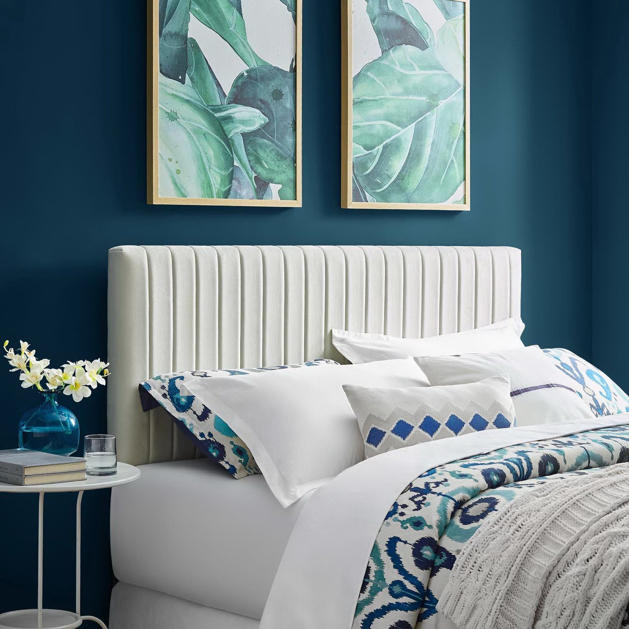 Keira Performance Velvet Full/Queen Headboard by Modway
