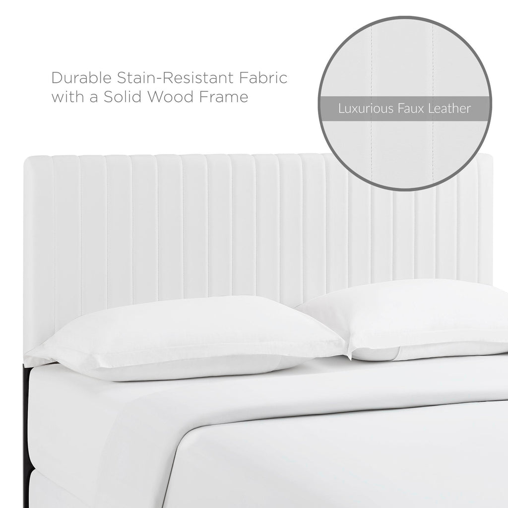 Keira Faux Leather Full/Queen Headboard by Modway