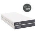 Mila 6" Foam Mattress Set of 2 by Modway