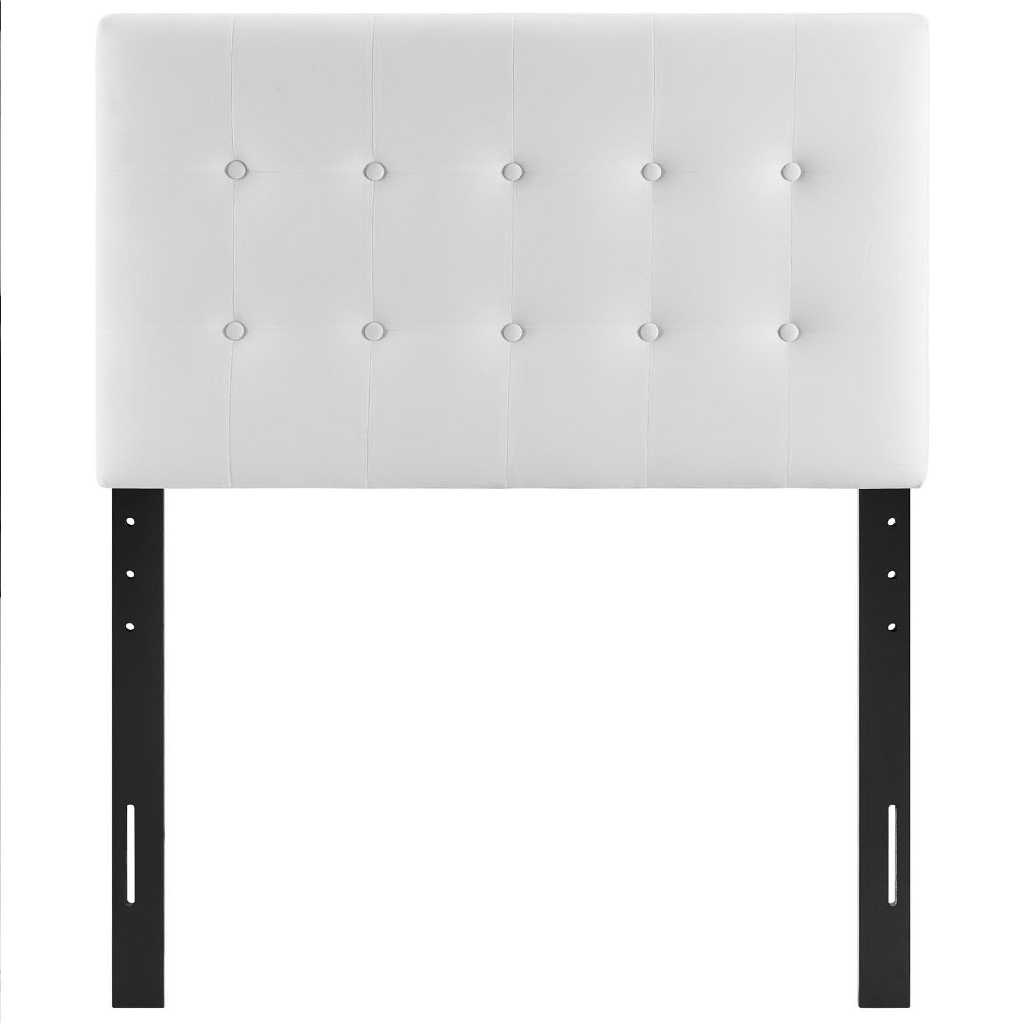 Emily Biscuit Tufted Performance Velvet Twin Headboard