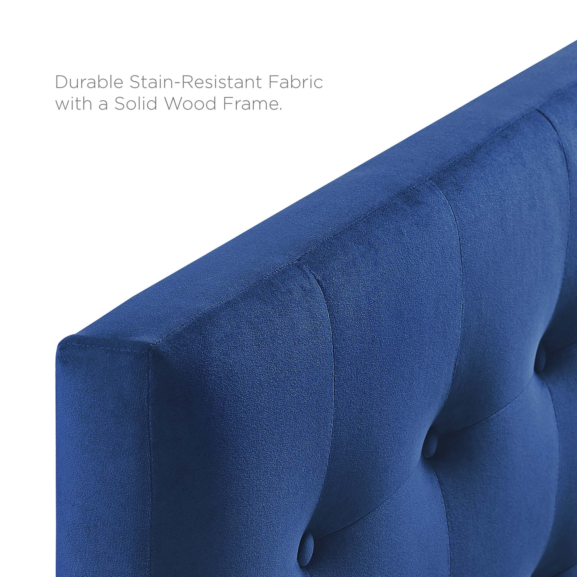 Emily Biscuit Tufted Performance Velvet Full Headboard by Modway
