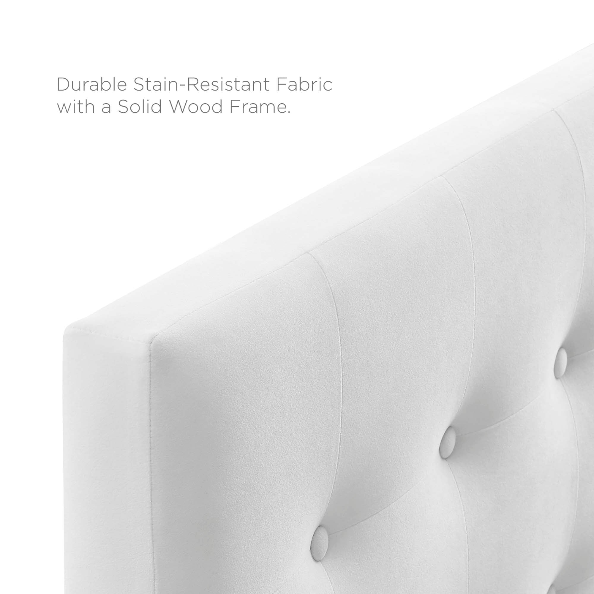 Emily Biscuit Tufted Performance Velvet Full Headboard by Modway