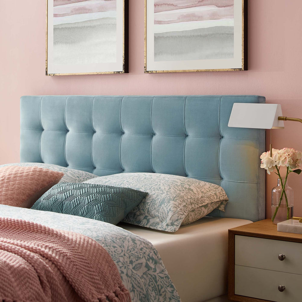Lily Biscuit Tufted Performance Velvet Queen Headboard by Modway