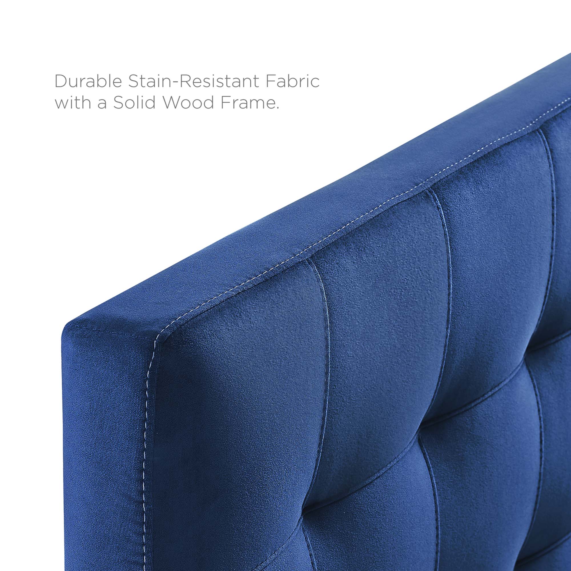 Lily Biscuit Tufted Performance Velvet Queen Headboard by Modway