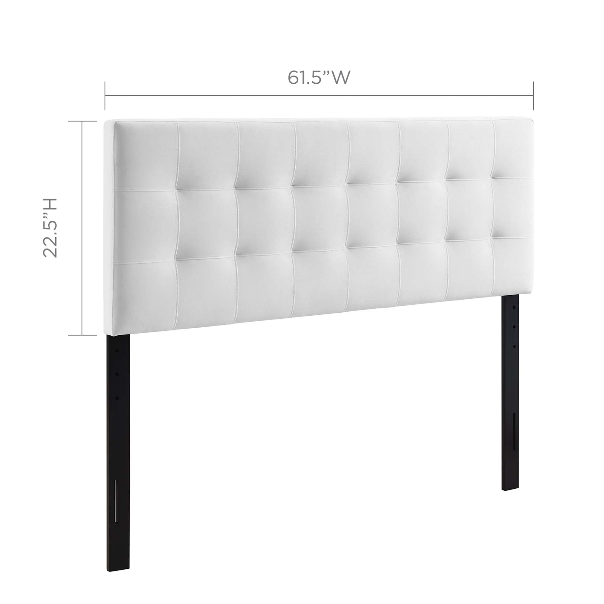 Lily Biscuit Tufted Performance Velvet Queen Headboard by Modway
