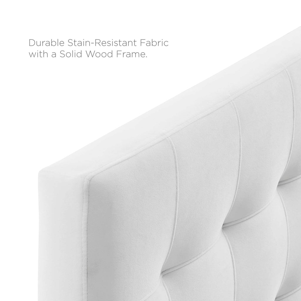 Lily Biscuit Tufted Performance Velvet Queen Headboard by Modway