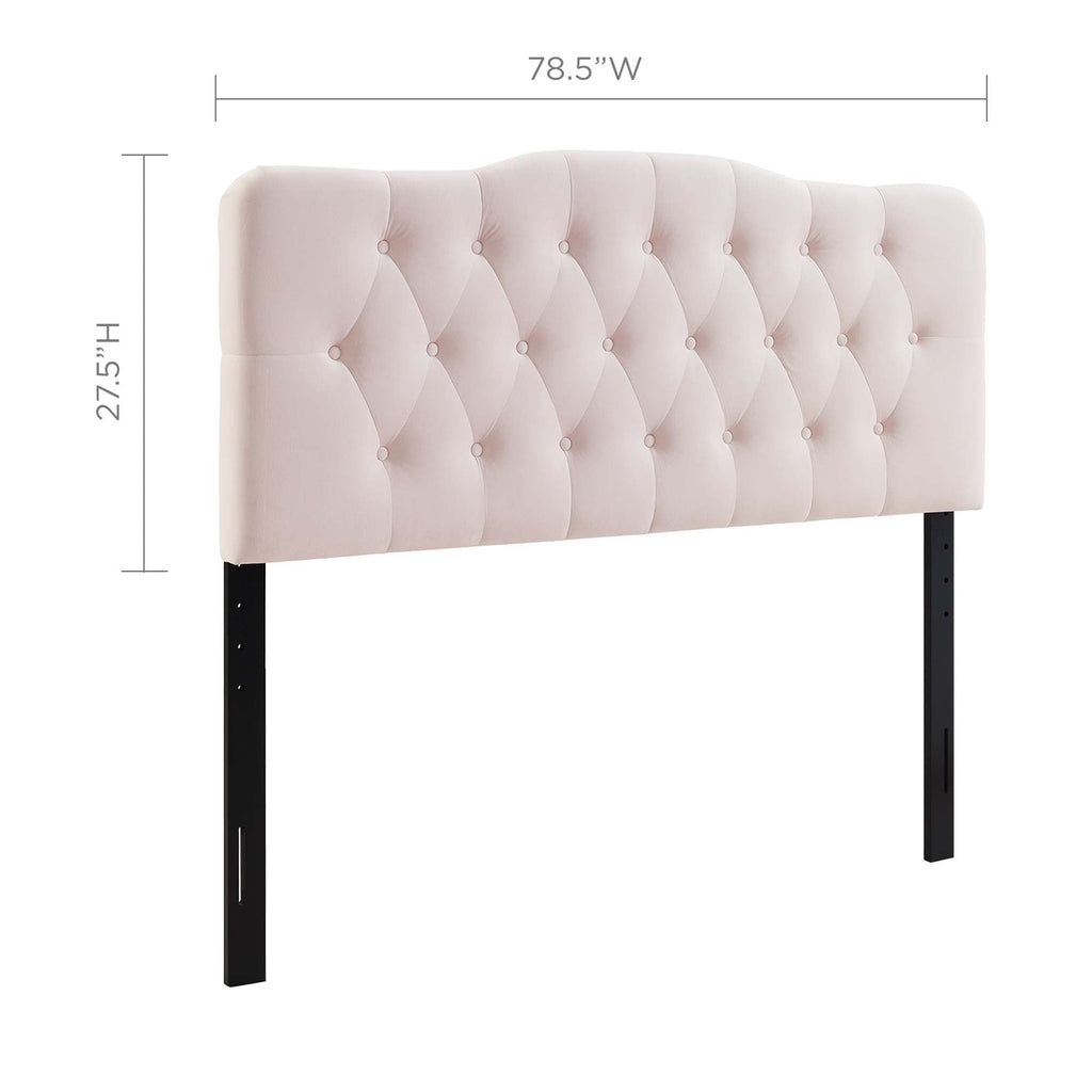 Annabel Diamond Tufted Performance Velvet King Headboard by Modway