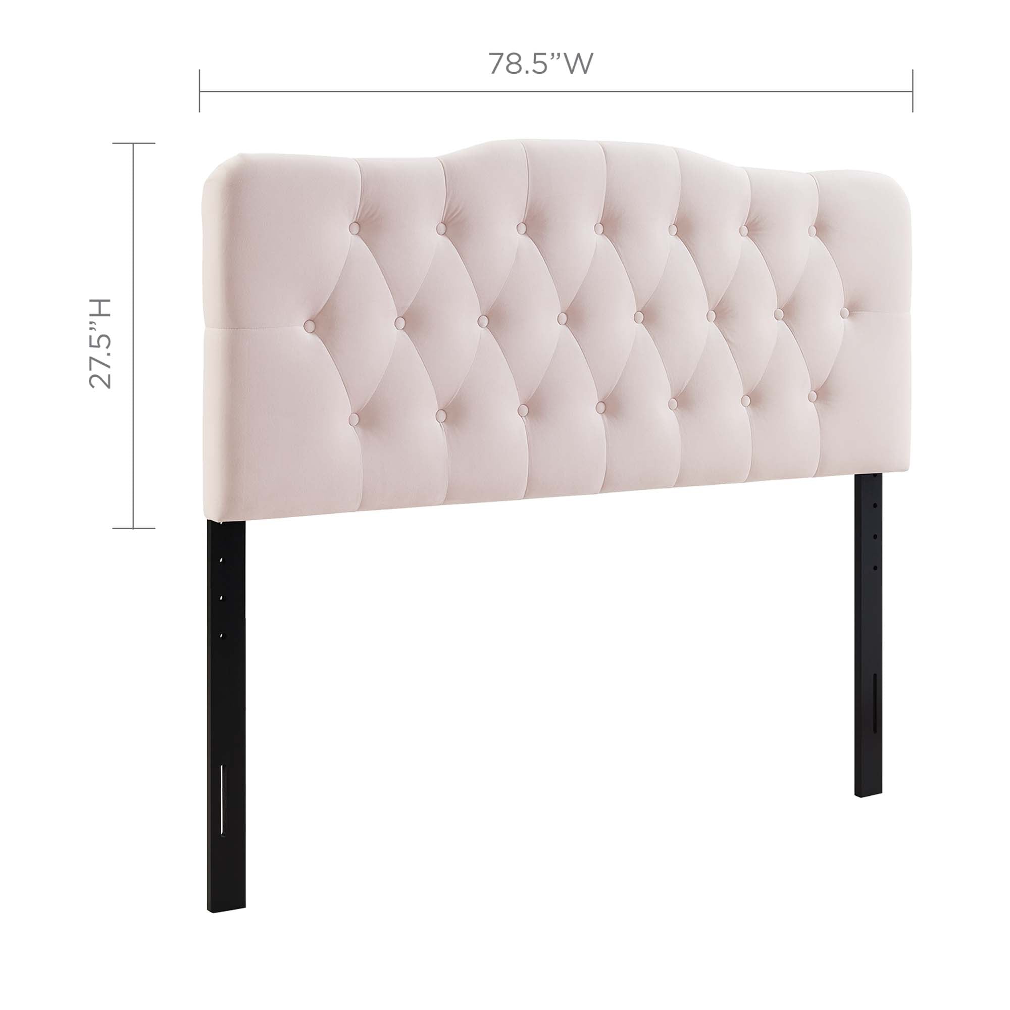 Annabel Diamond Tufted Performance Velvet King Headboard by Modway