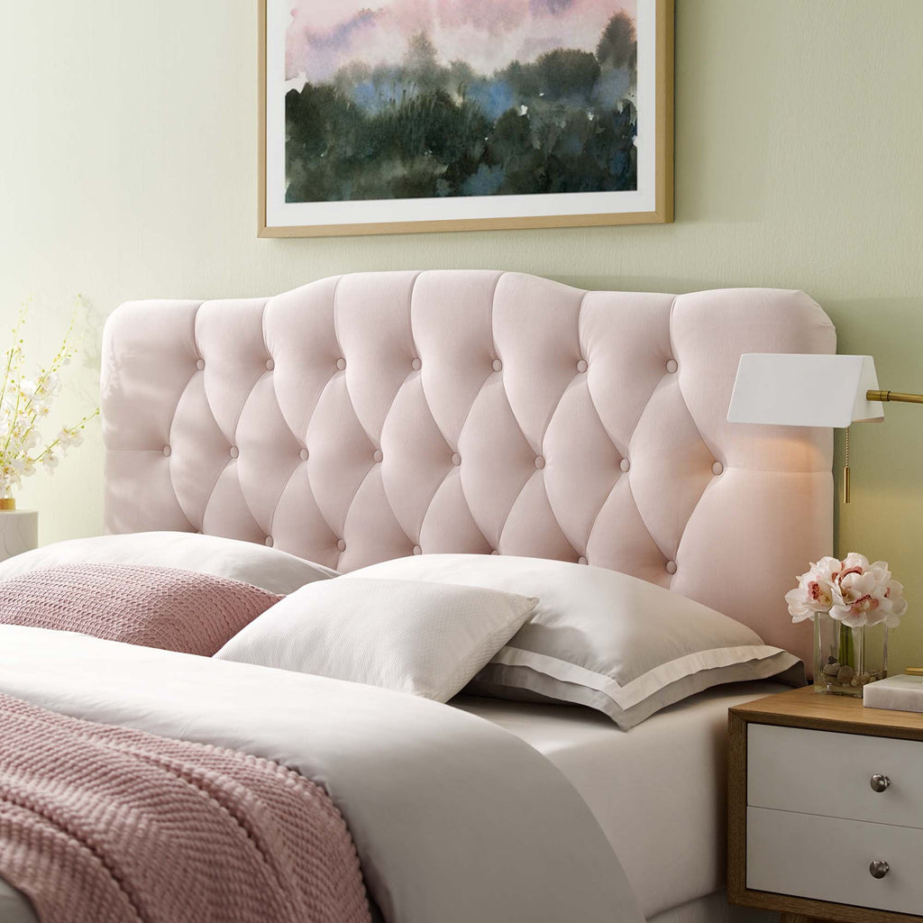 Annabel Diamond Tufted Performance Velvet King Headboard by Modway