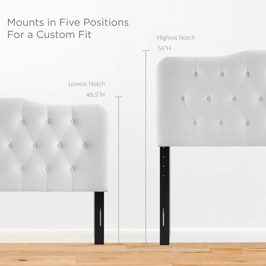 Annabel Diamond Tufted Performance Velvet King Headboard by Modway