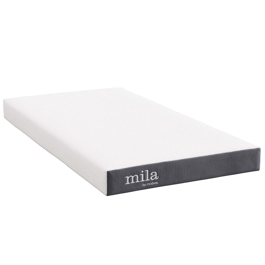 Mila 6" Narrow Twin Mattress by Modway