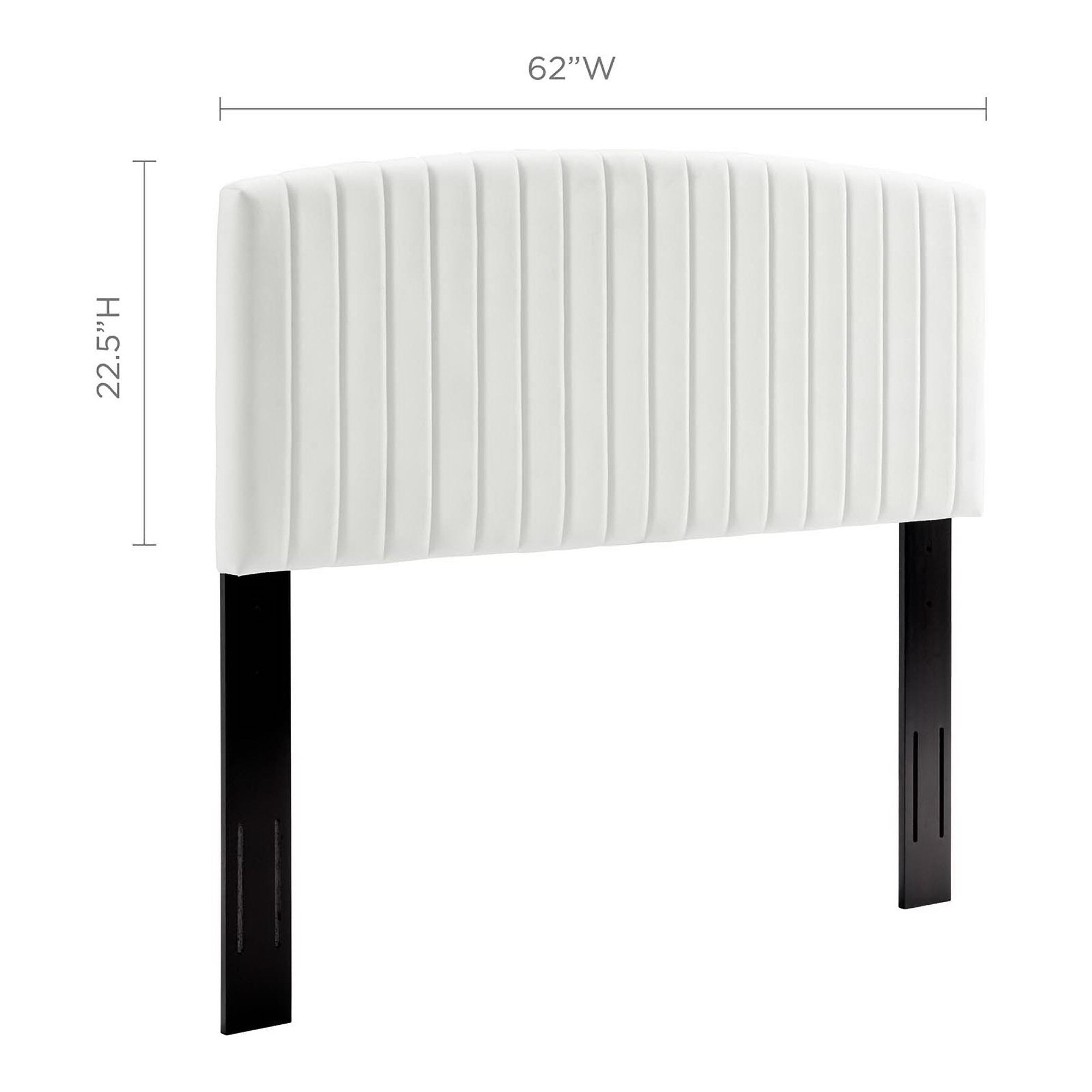 Rebecca Performance Velvet Full/Queen Headboard by Modway