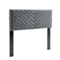 Alyson Angular Channel Tufted Performance Velvet Full/Queen Headboard by Modway