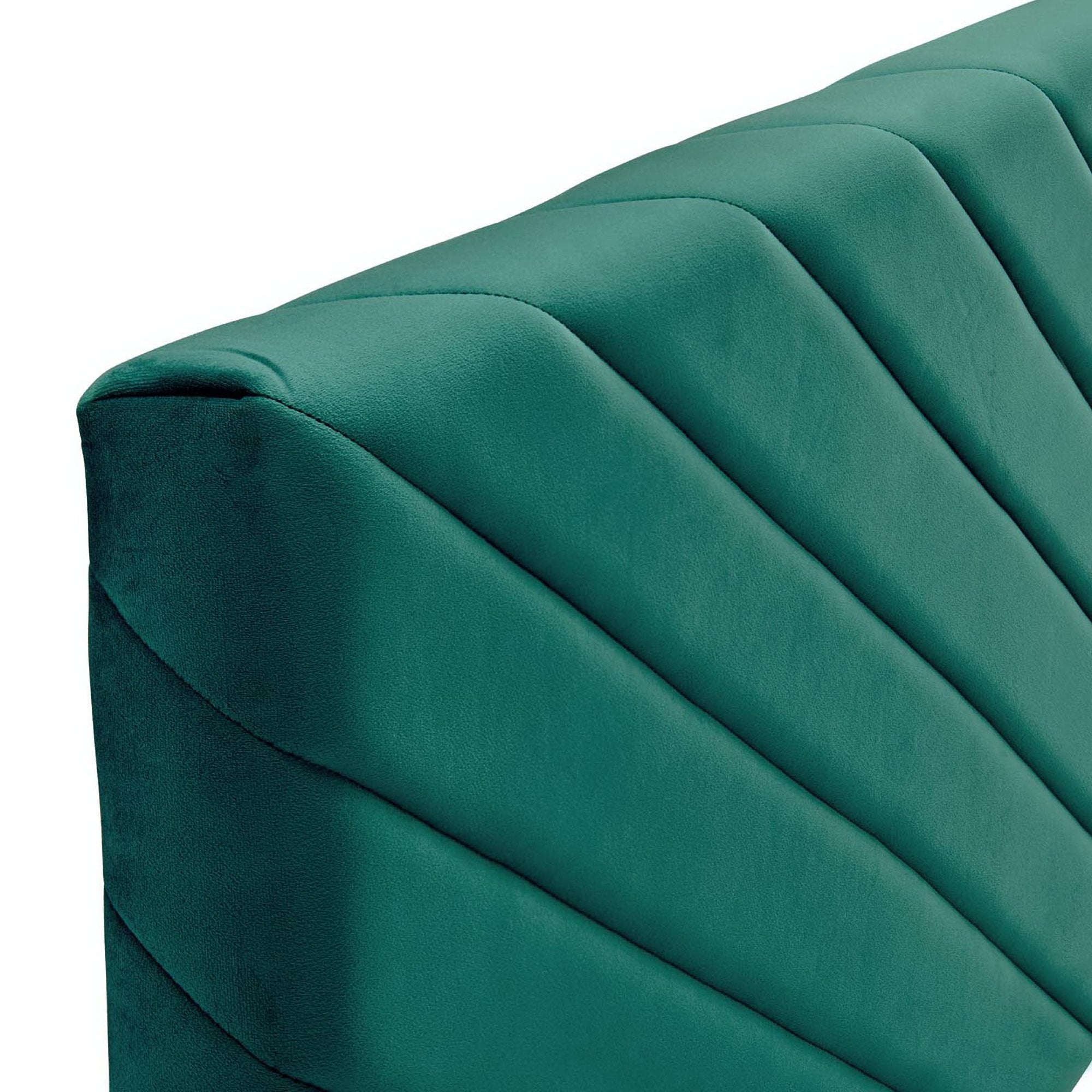 Alyson Angular Channel Tufted Performance Velvet Full/Queen Headboard by Modway
