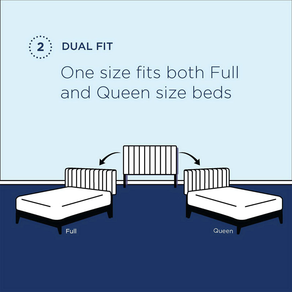 Alyson Angular Channel Tufted Performance Velvet Full/Queen Headboard by Modway