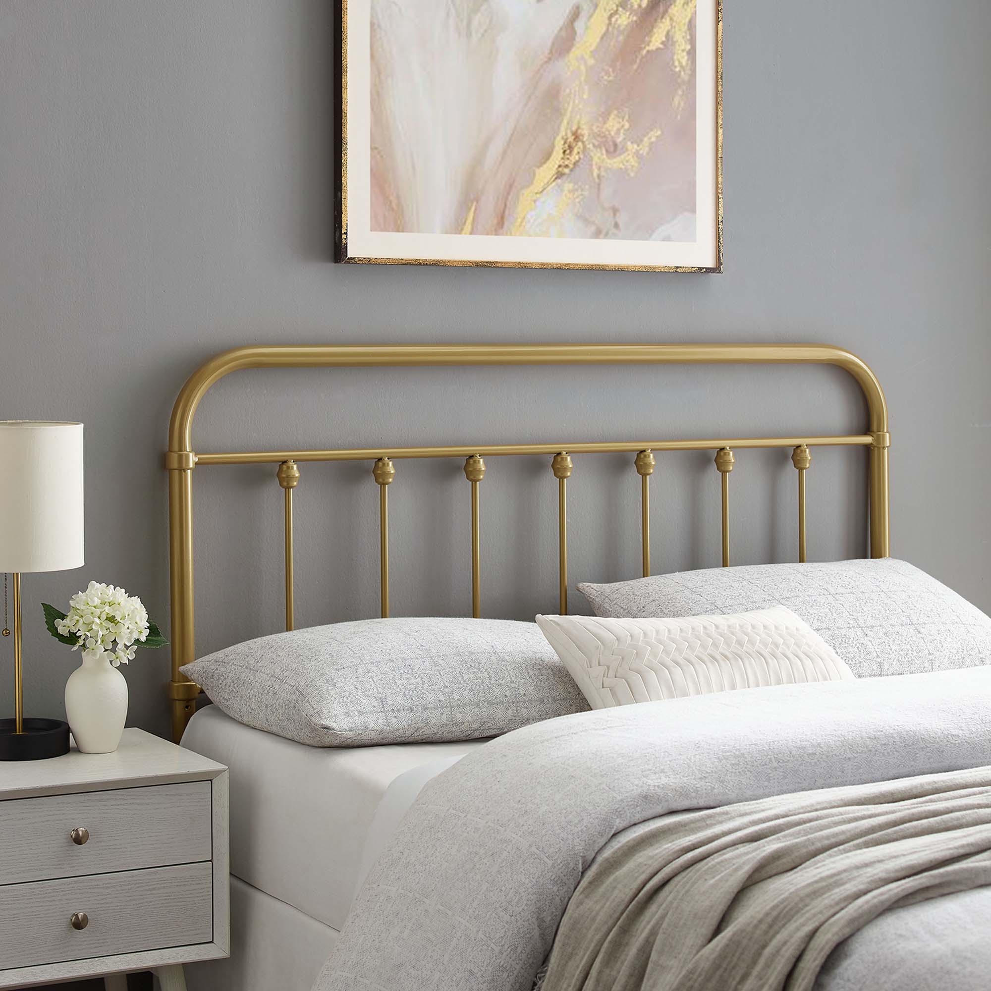 Sage Metal Twin Headboard by Modway