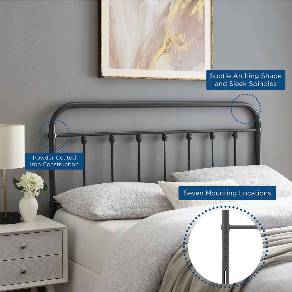 Sage Metal Twin Headboard by Modway