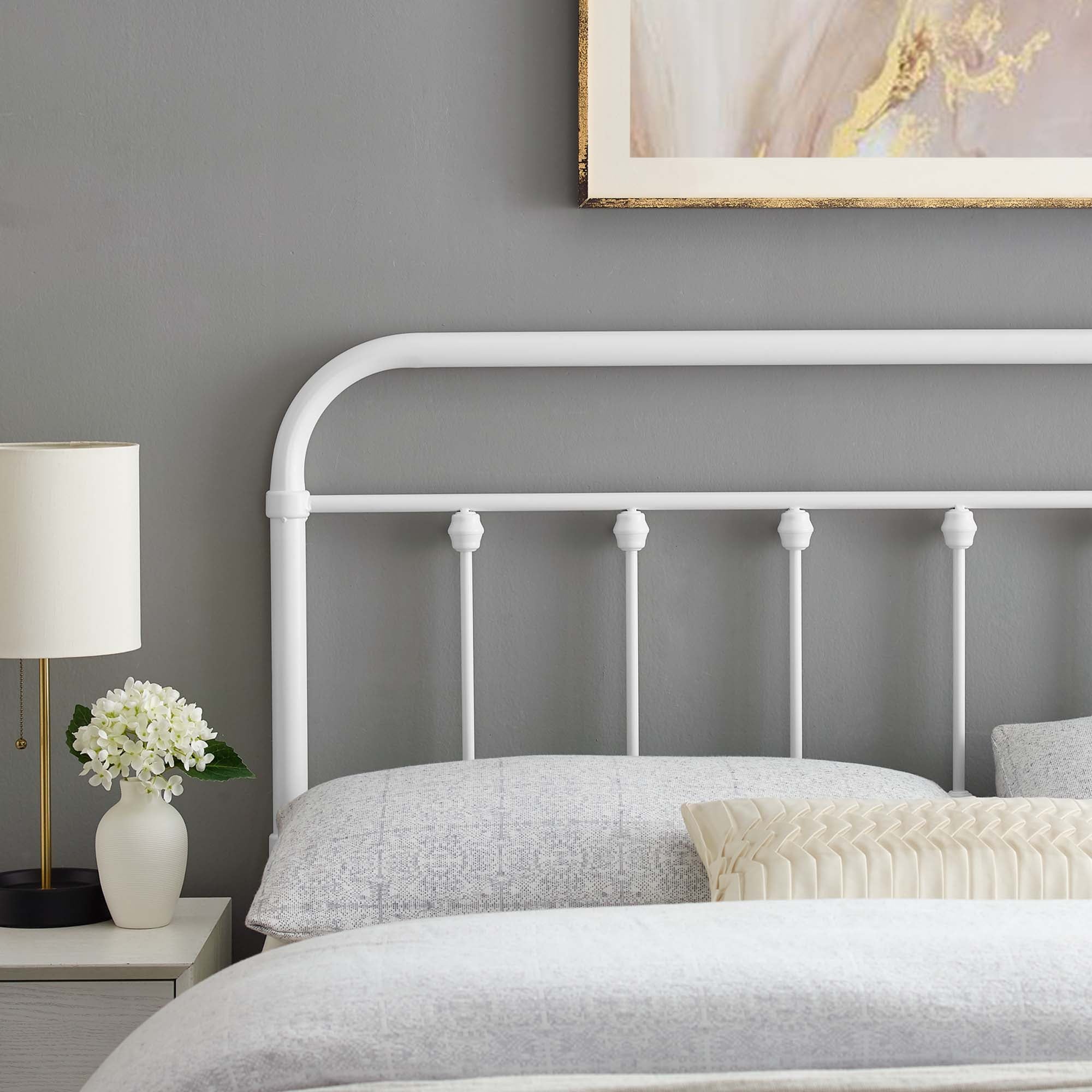 Sage Metal Twin Headboard by Modway
