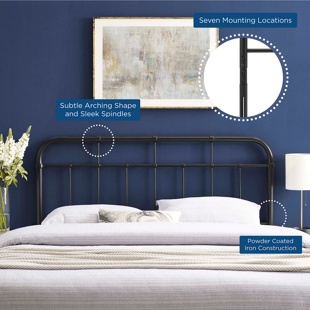 Alessia Metal Queen Headboard by Modway