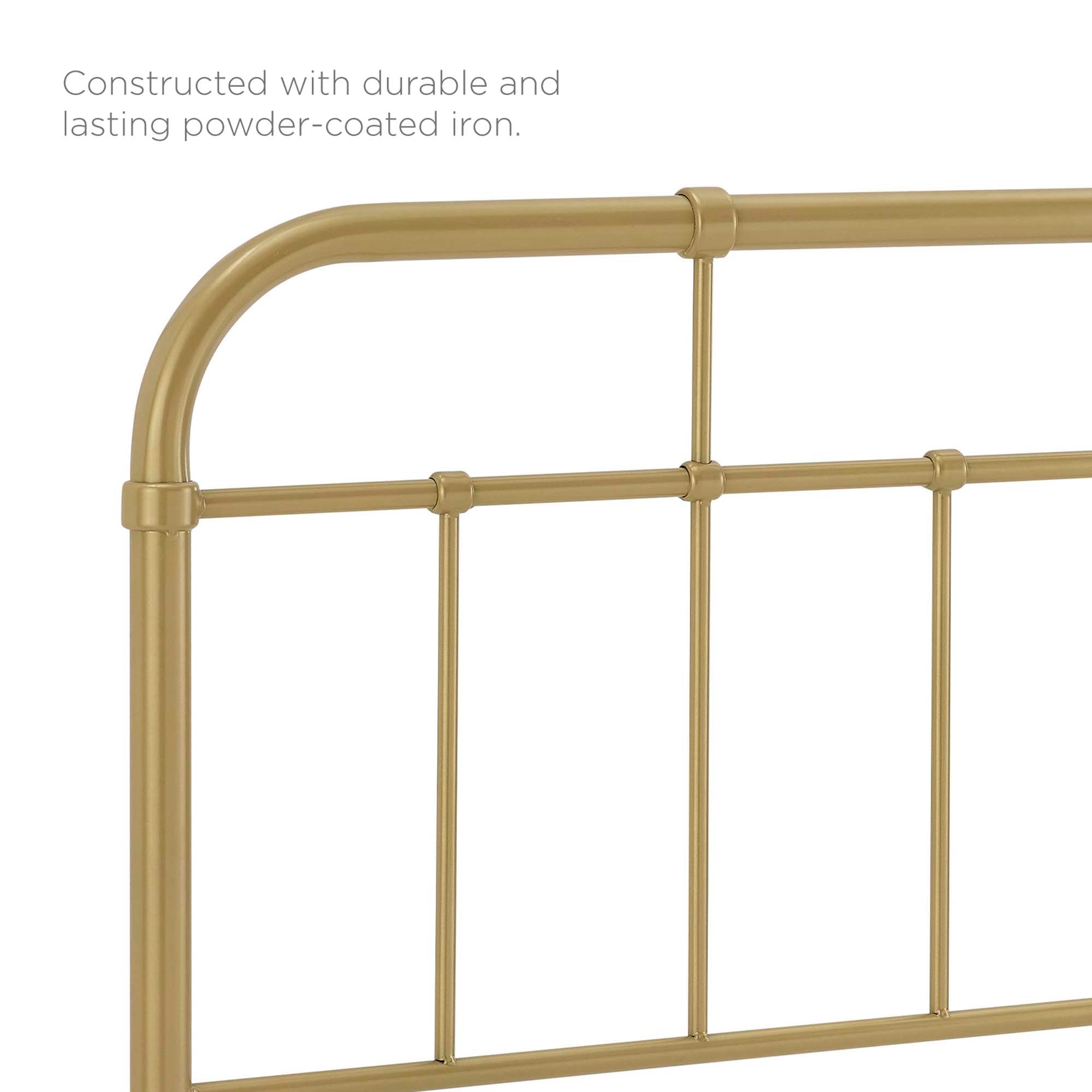 Alessia Metal Queen Headboard by Modway