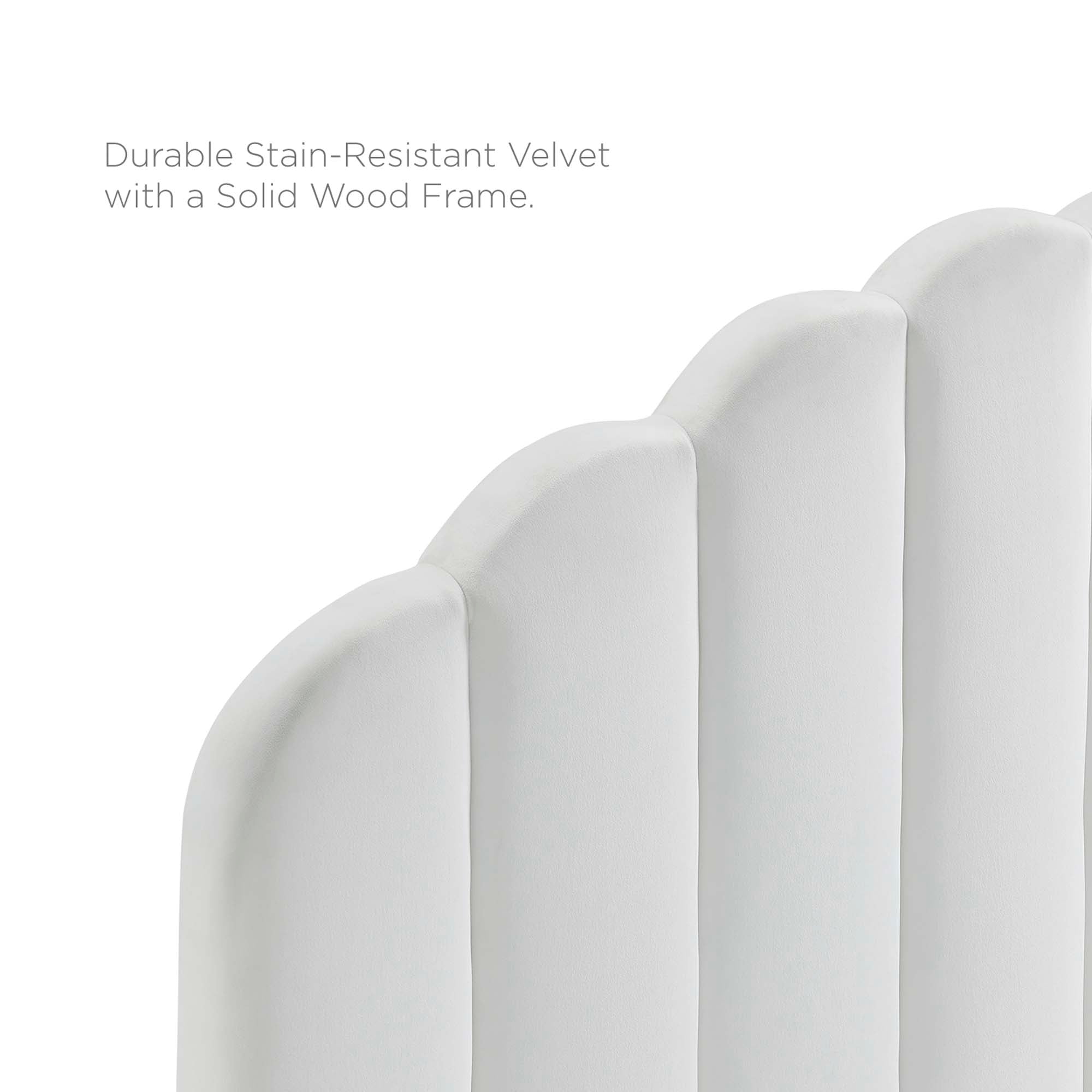 Veronique Performance Velvet Twin Headboard by Modway