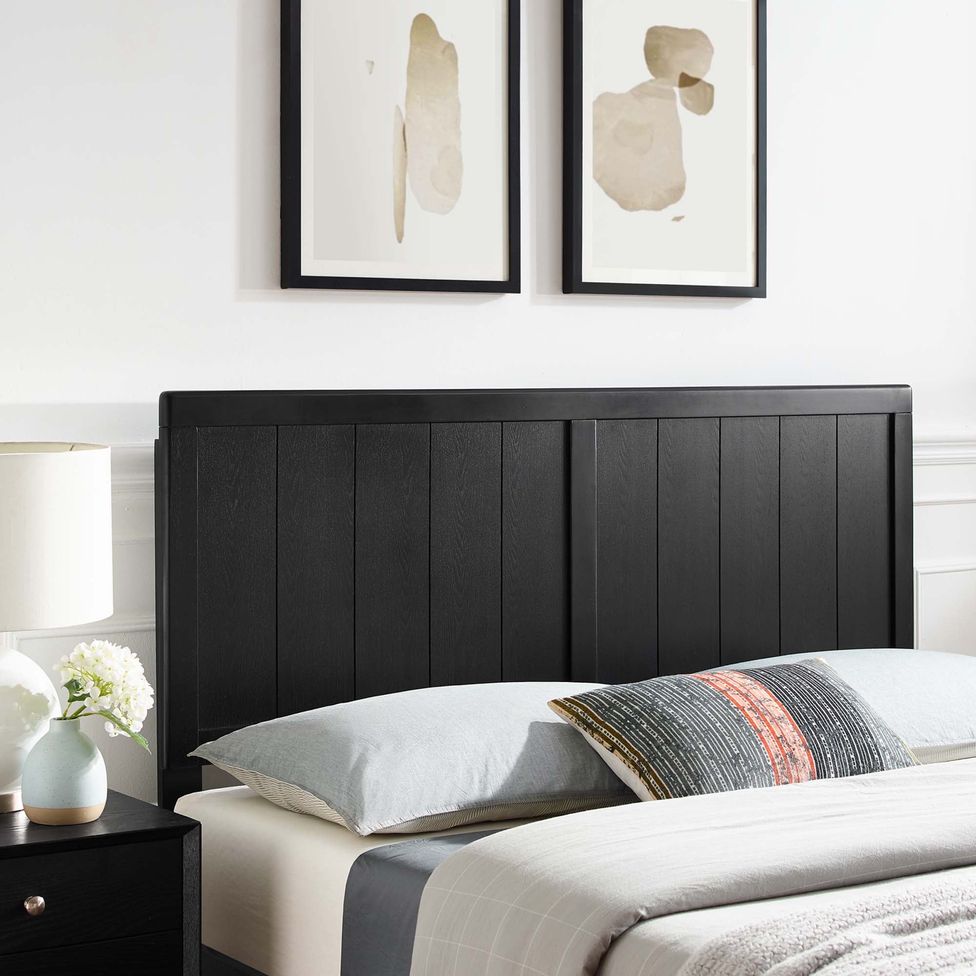 Robbie Wood Twin Headboard by Modway