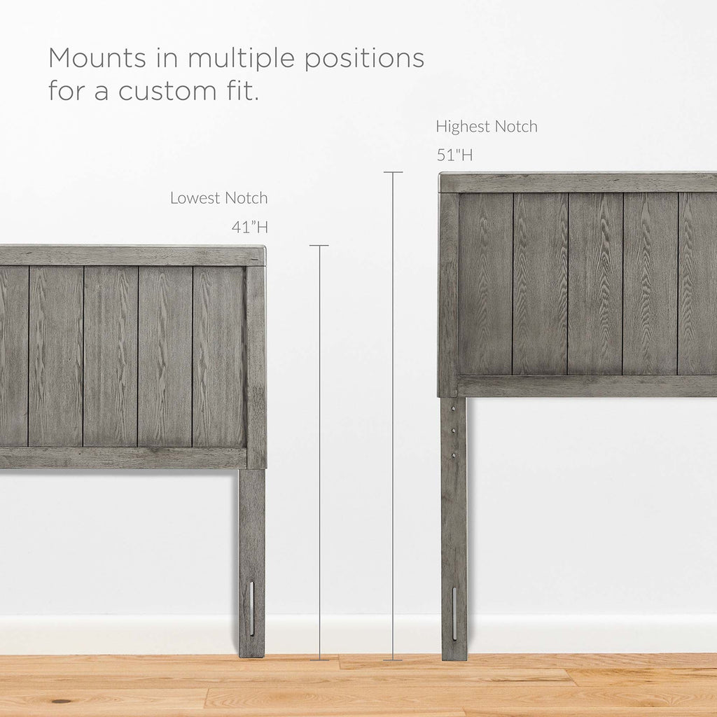 Robbie Wood Twin Headboard by Modway