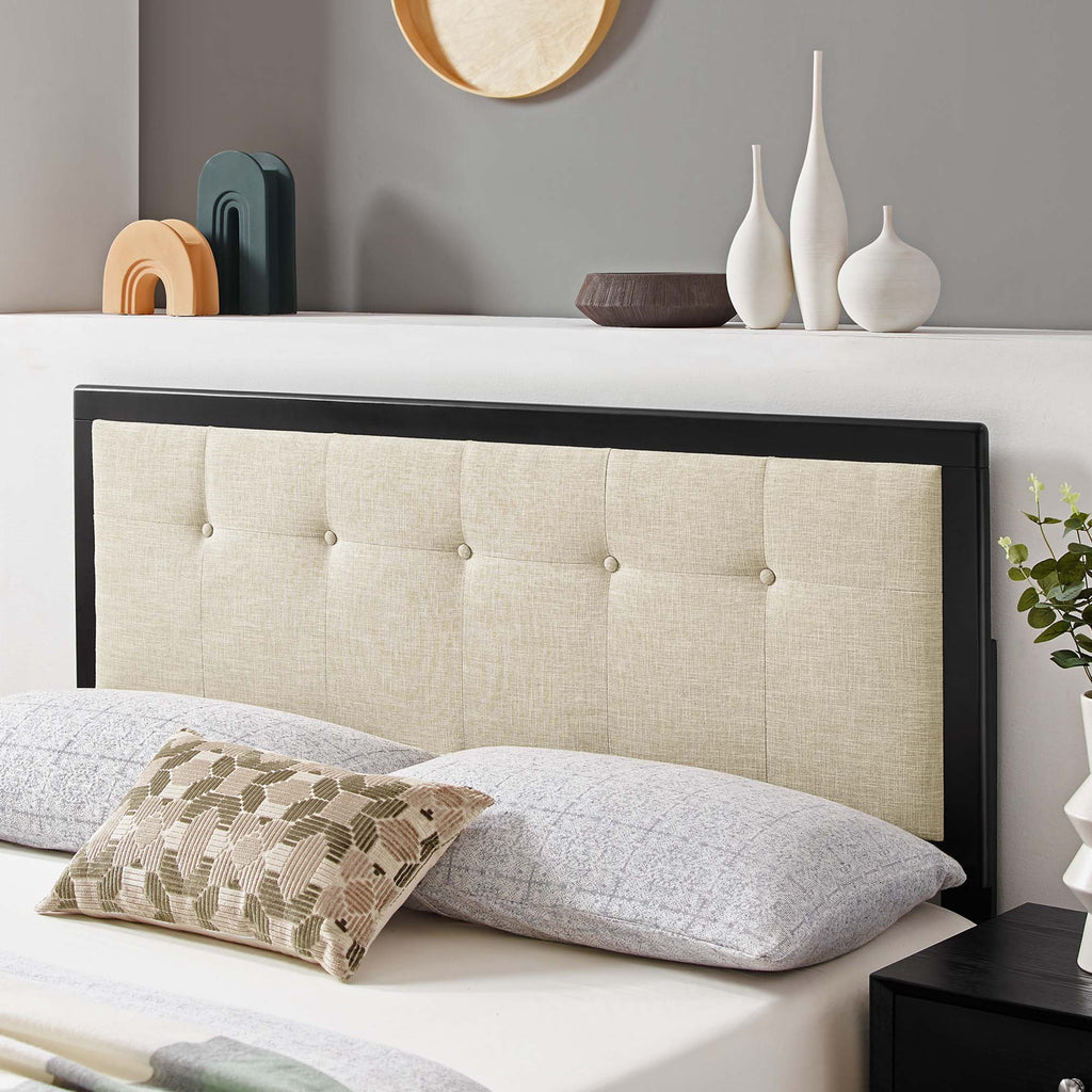 Draper Tufted Fabric and Wood Queen Headboard by Modway
