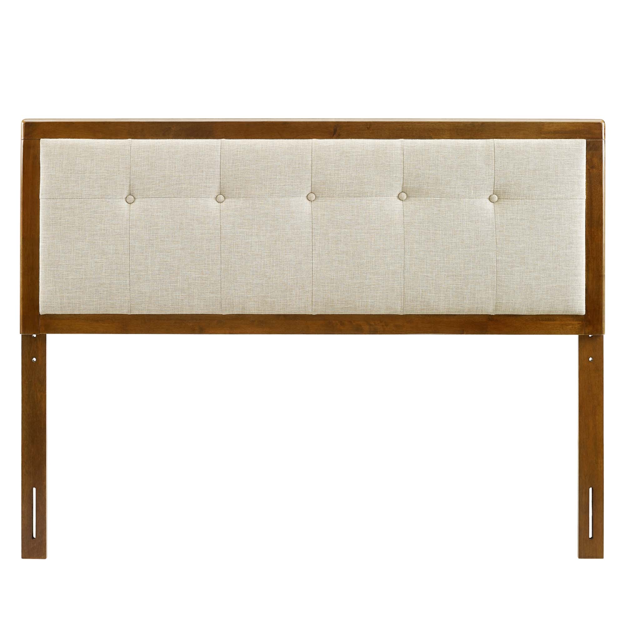 Draper Tufted Fabric and Wood Queen Headboard by Modway