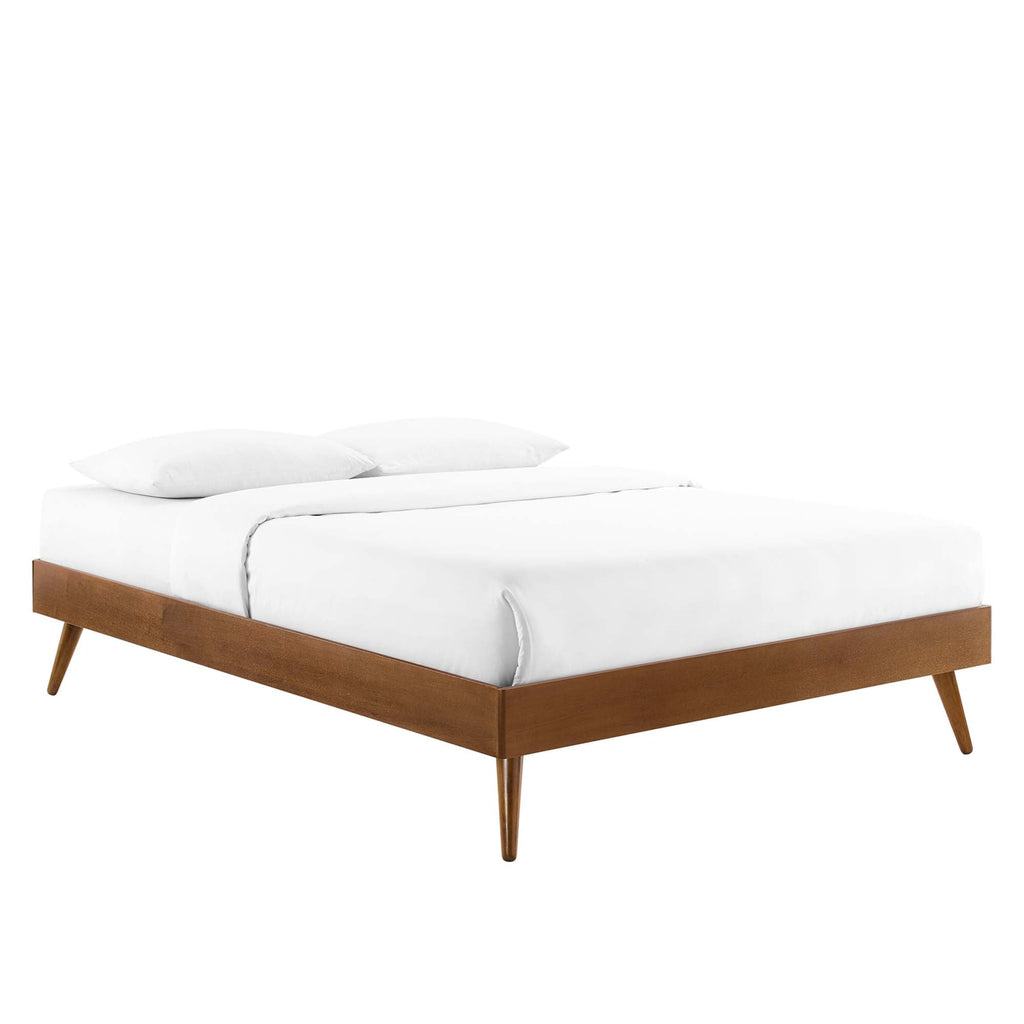 Bridgette Wood Queen Platform Bed with Splayed Legs by Modway
