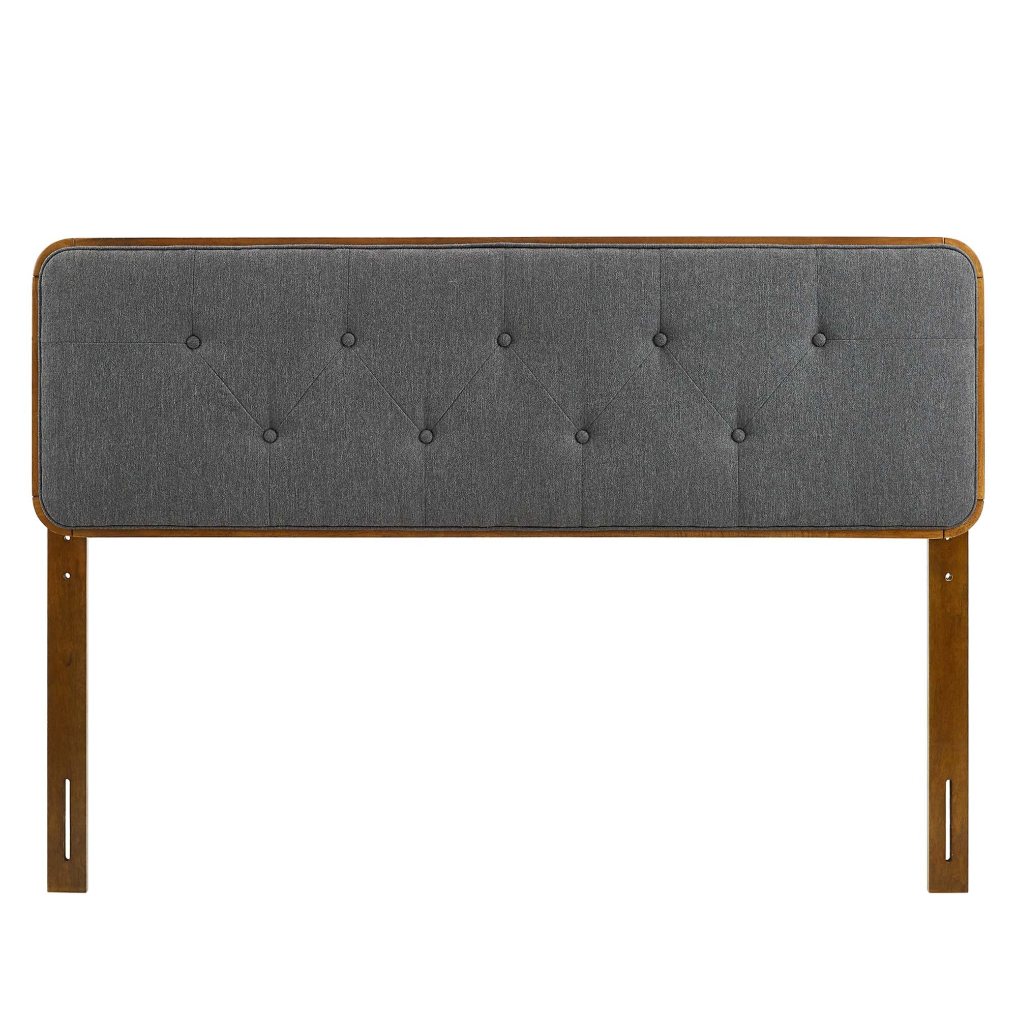 Collins Tufted Fabric and Wood Full Headboard by Modway