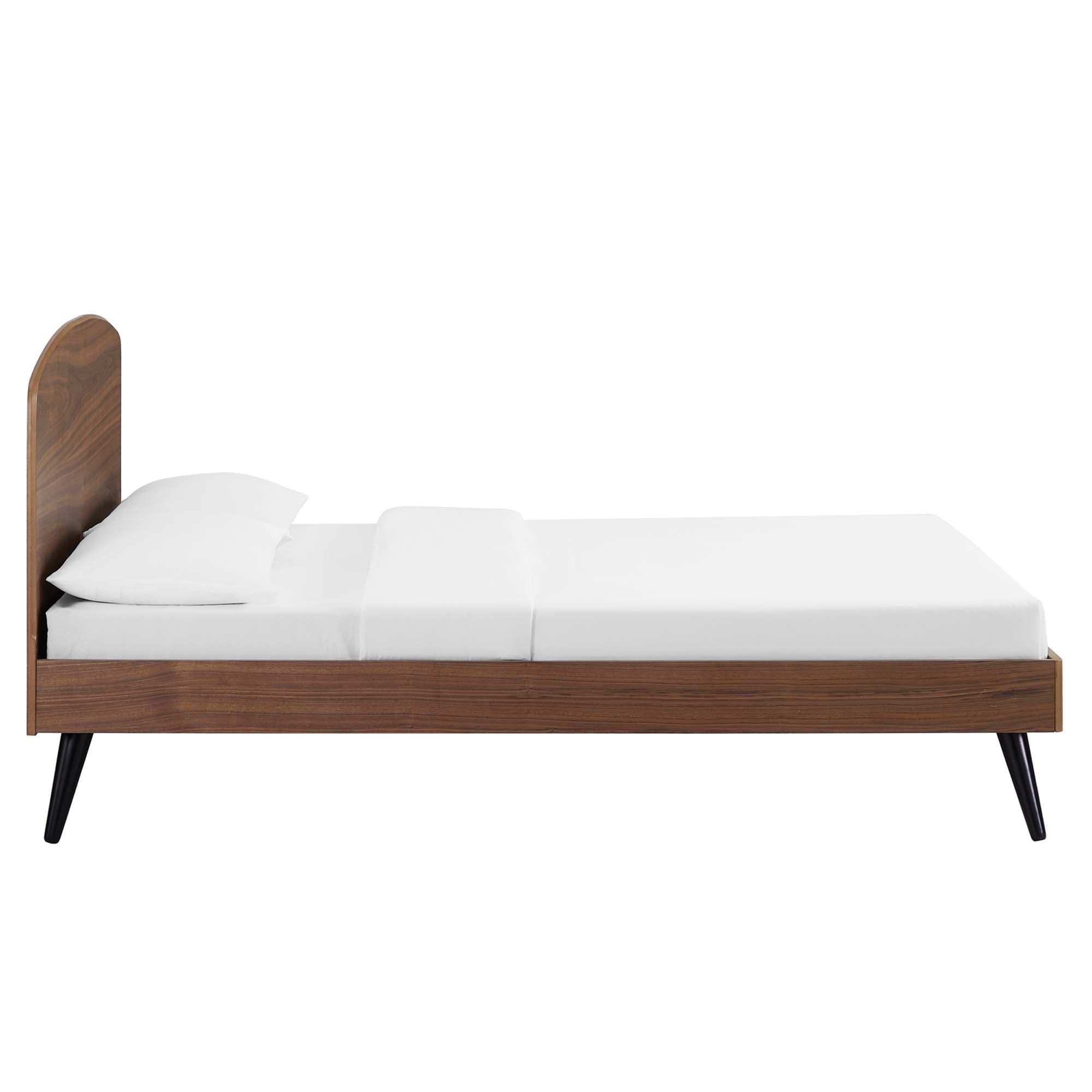 Bronwen Wood Queen Platform Bed by Modway