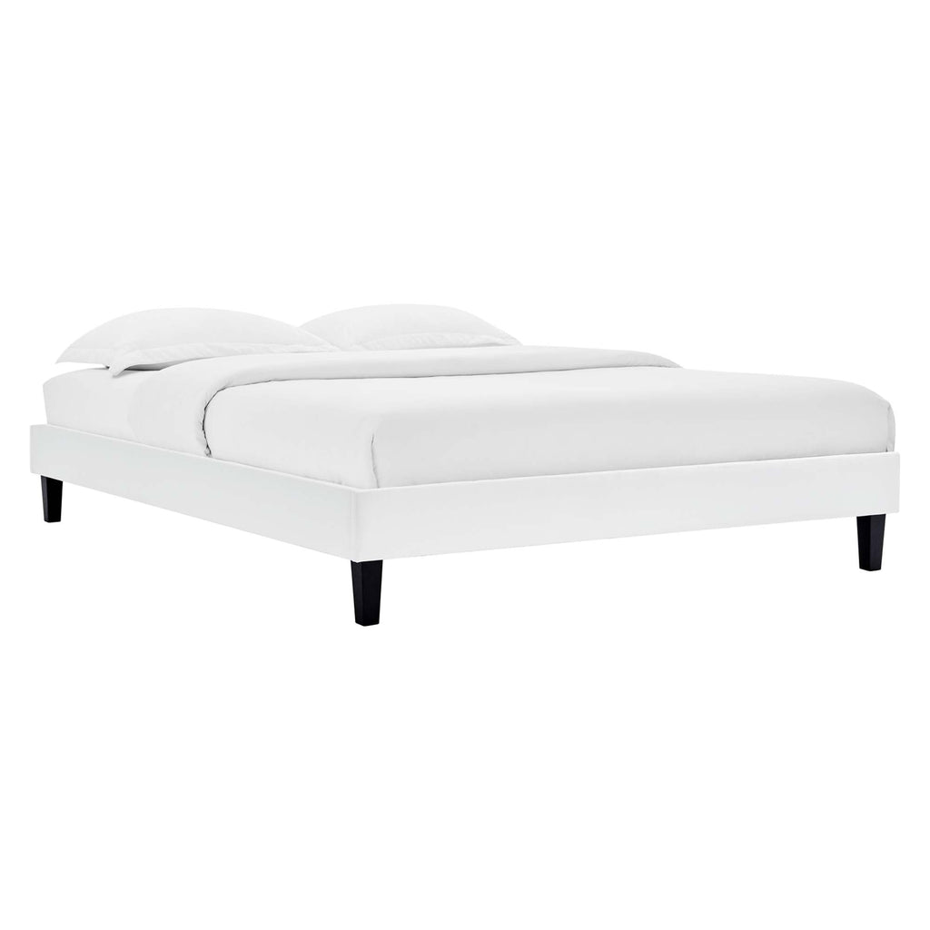 Alessi Performance Velvet Queen Platform Bed by Modway