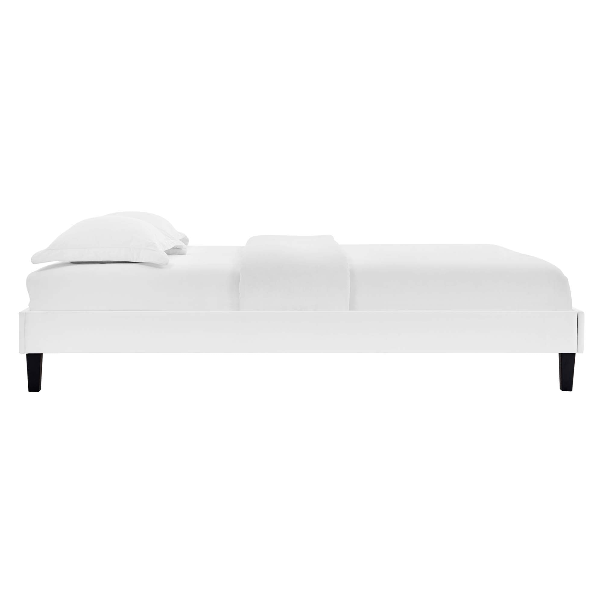 Alessi Performance Velvet Queen Platform Bed by Modway