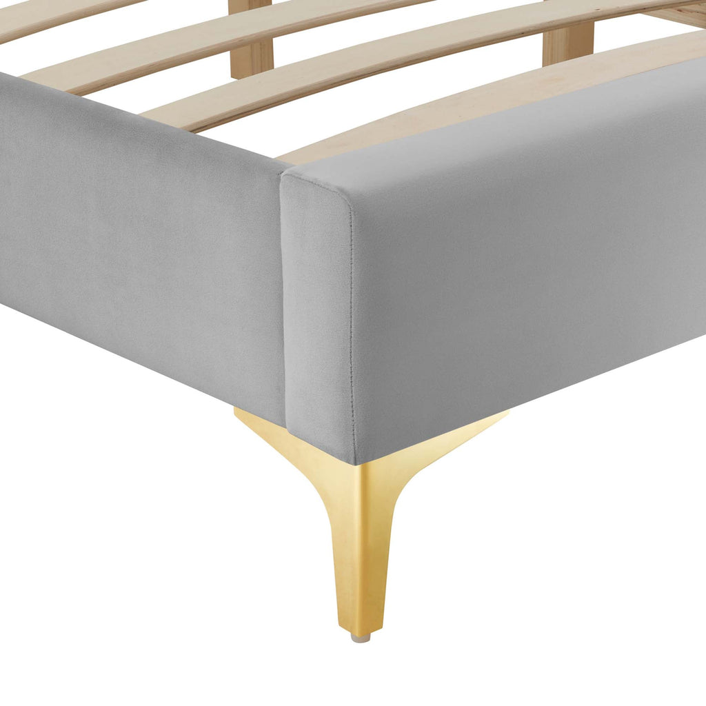 Sutton Performance Velvet Full Bed Frame by Modway