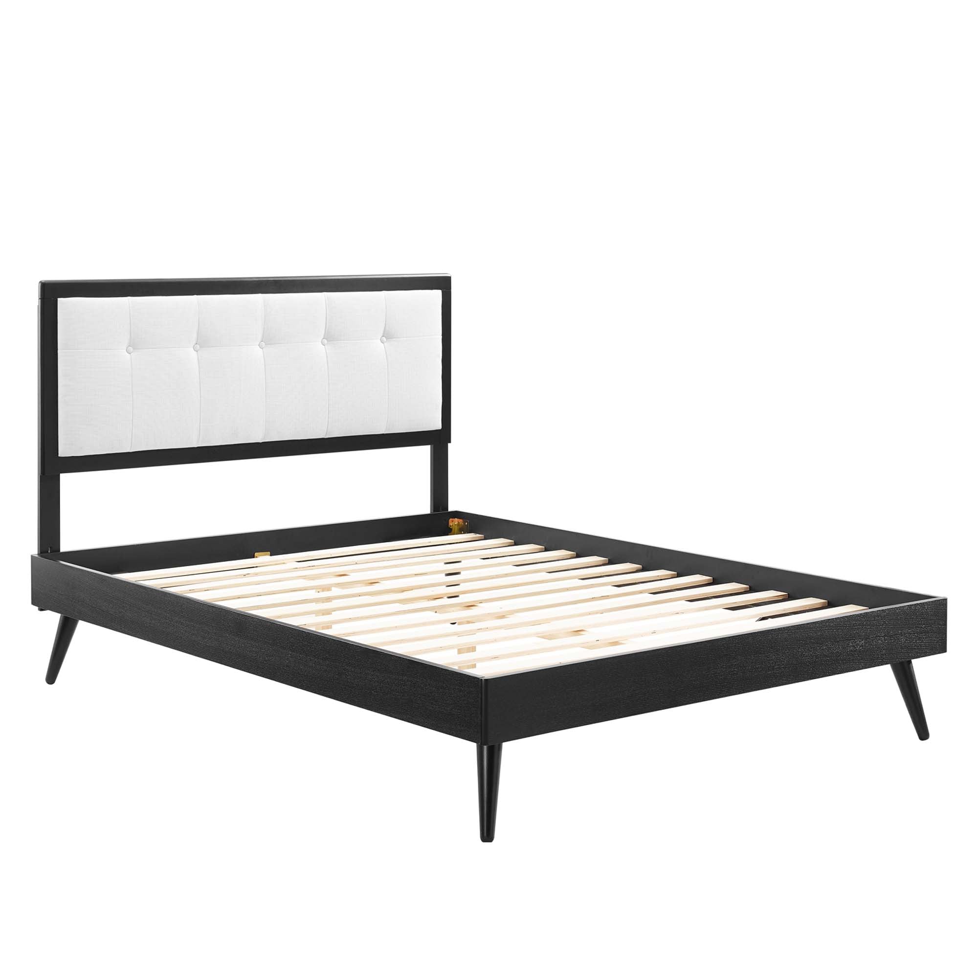 Willow Wood Queen Platform Bed with Splayed Legs by Modway