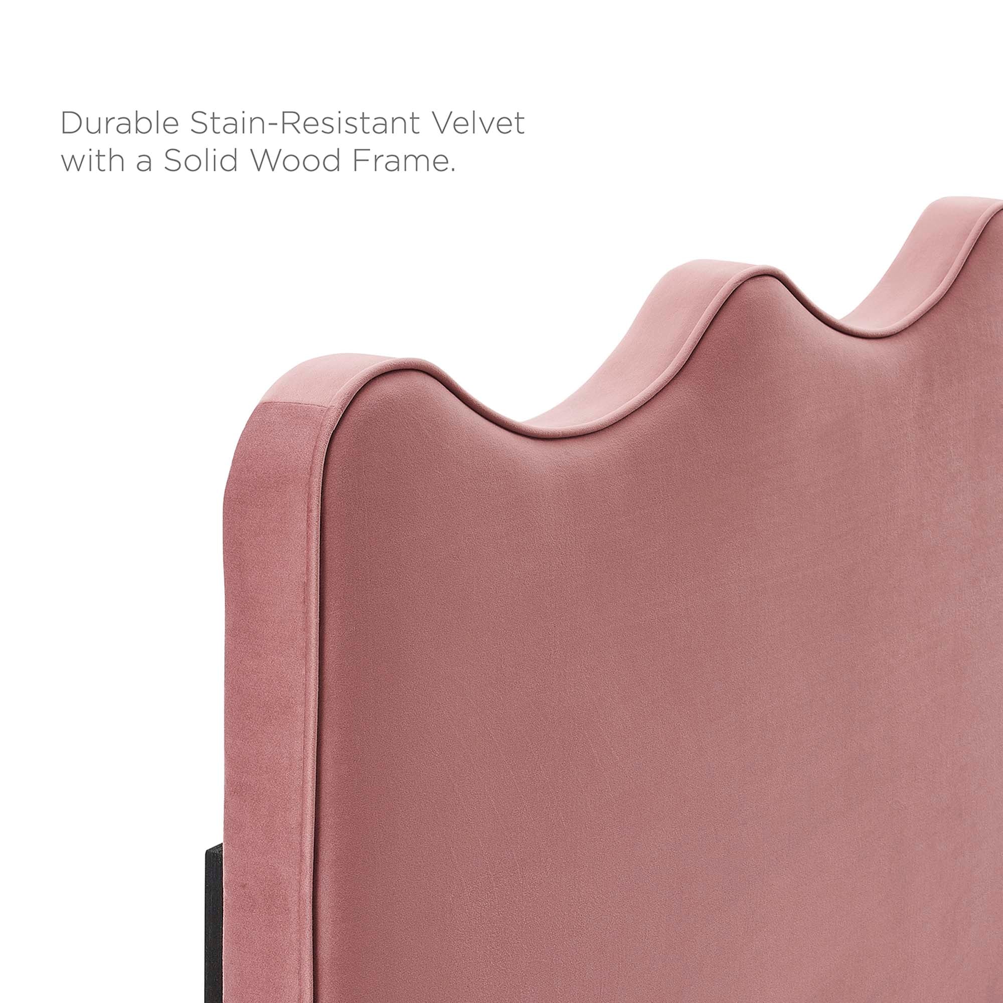 Athena Performance Velvet Full/Queen Headboard by Modway