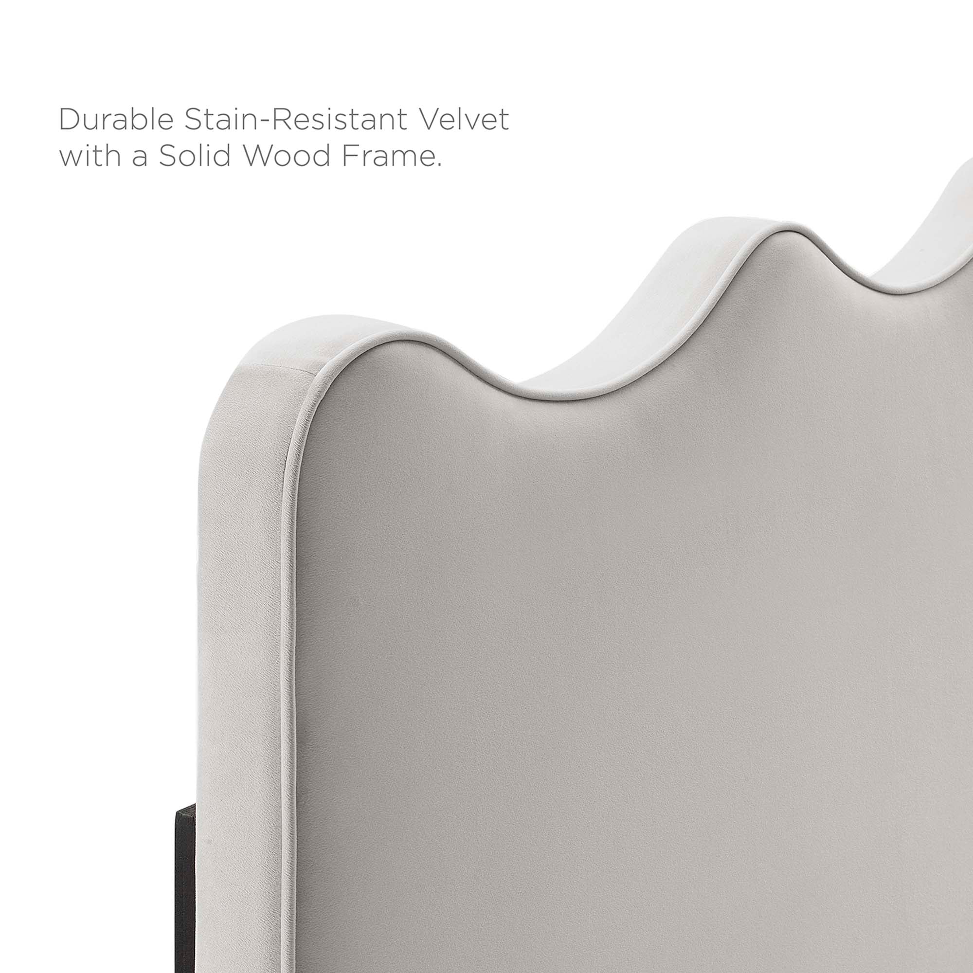 Athena Performance Velvet Full/Queen Headboard by Modway