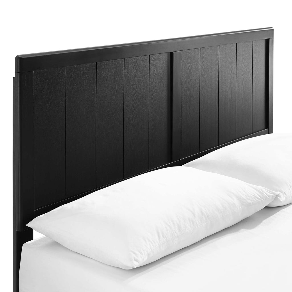 Alana Wood Full Platform Bed with Angular Frame by Modway